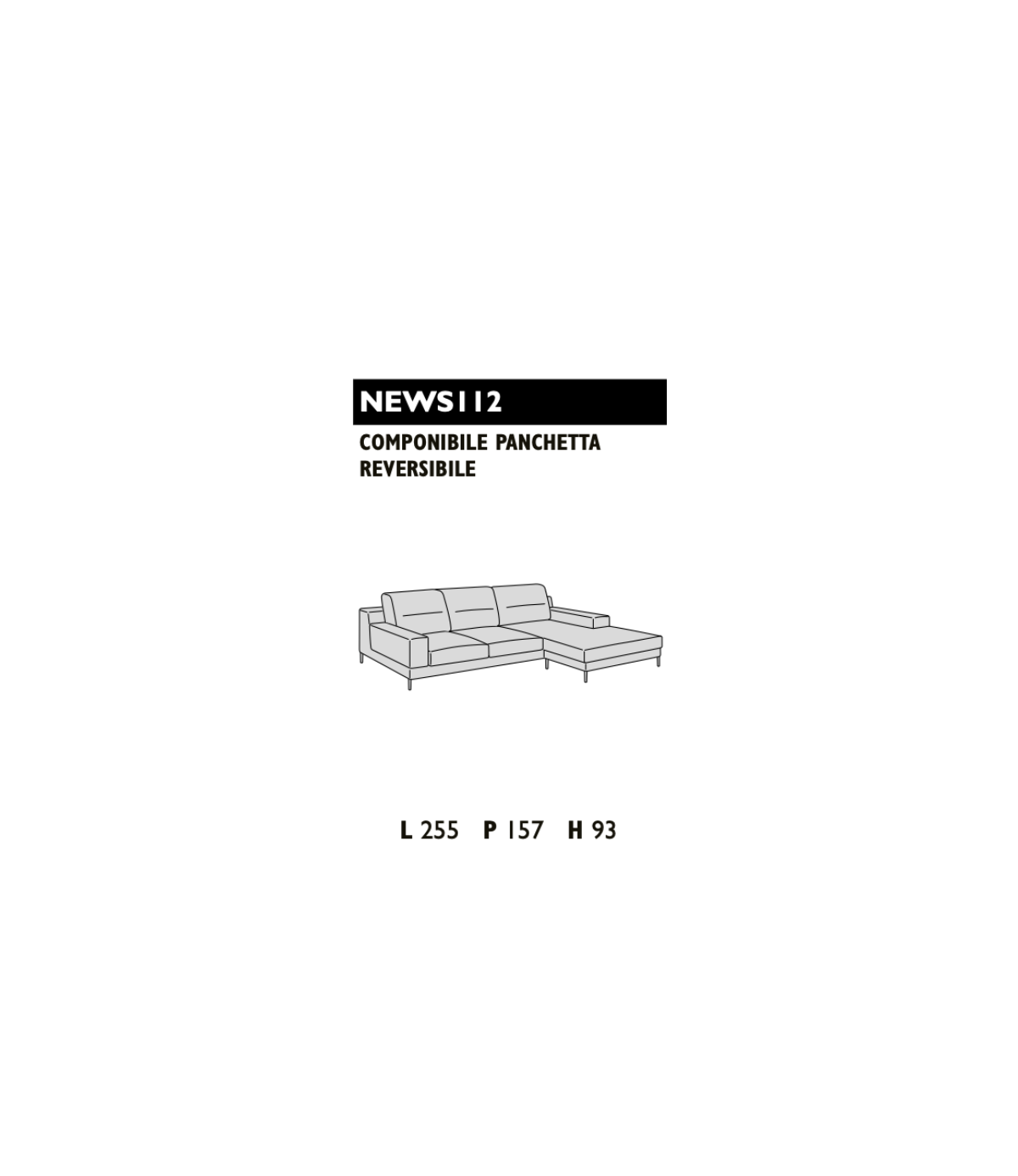 Newport 現代義式沙發