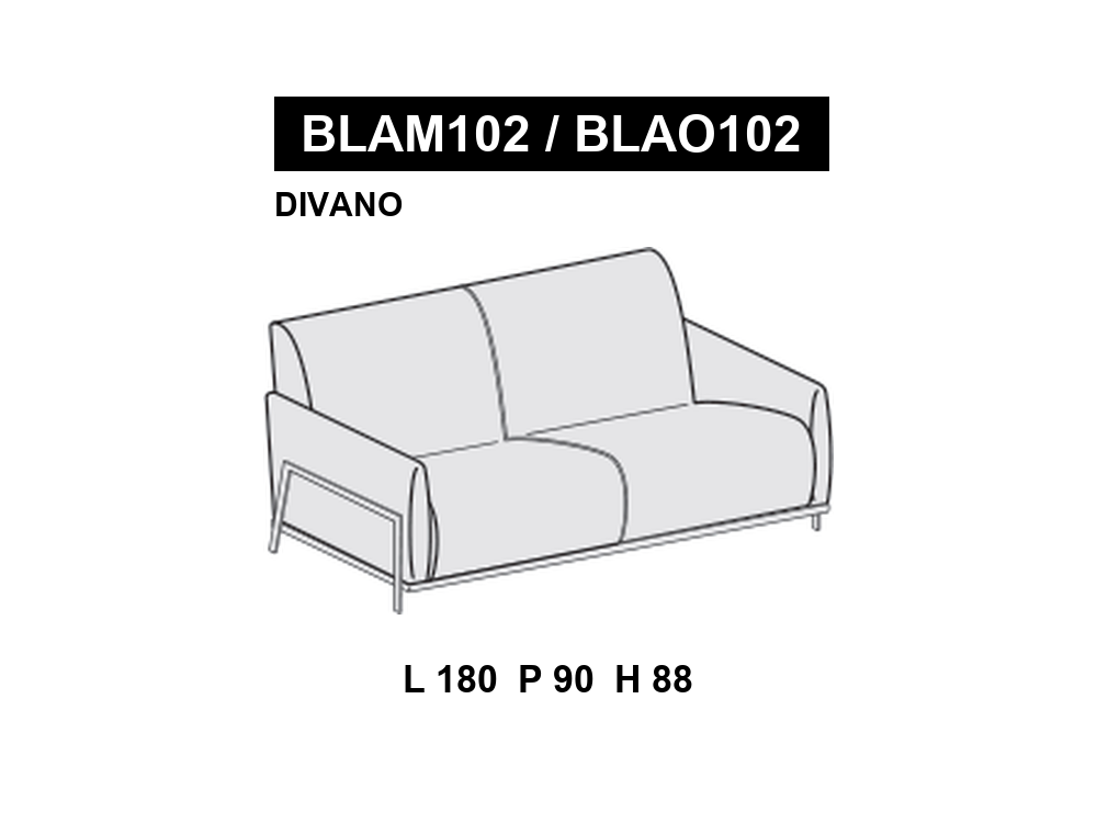 尺寸圖 BLAM102 / BLAO102