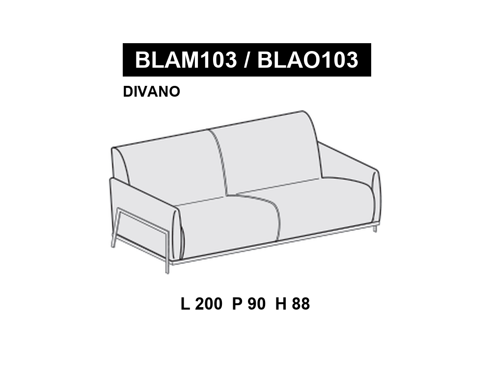 尺寸圖 BLAM103 / BLAO103