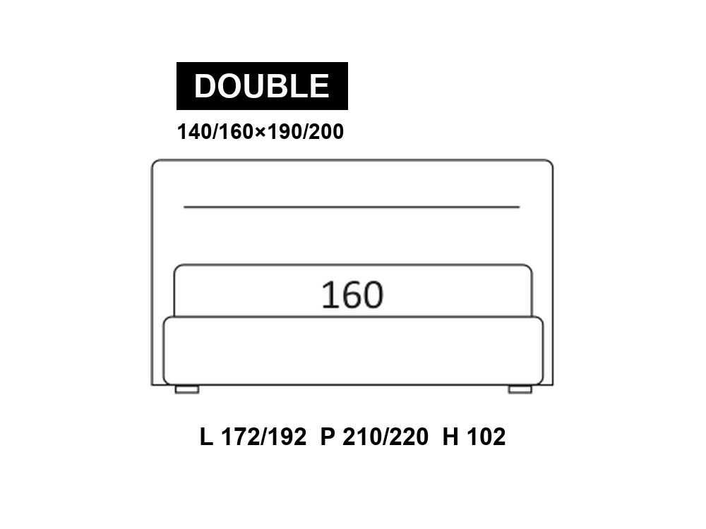 尺寸圖 Double