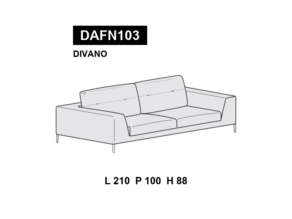 尺寸圖 DAFN 103