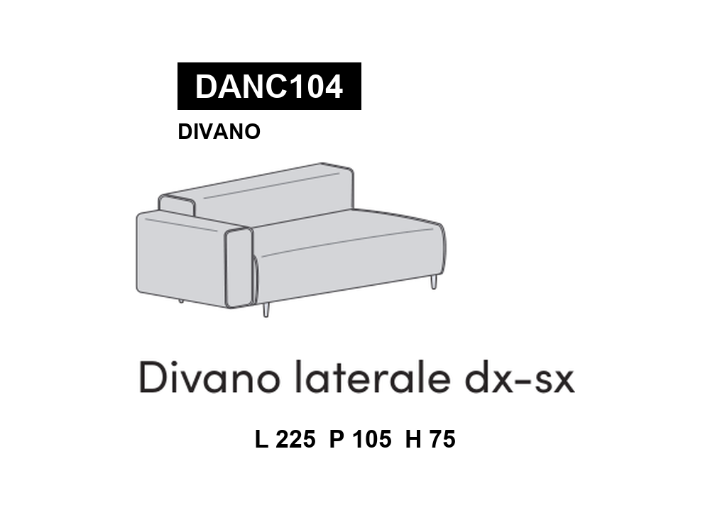 尺寸圖 DANC104