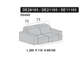 尺寸圖 DE26103 / DE21103 / DE11103