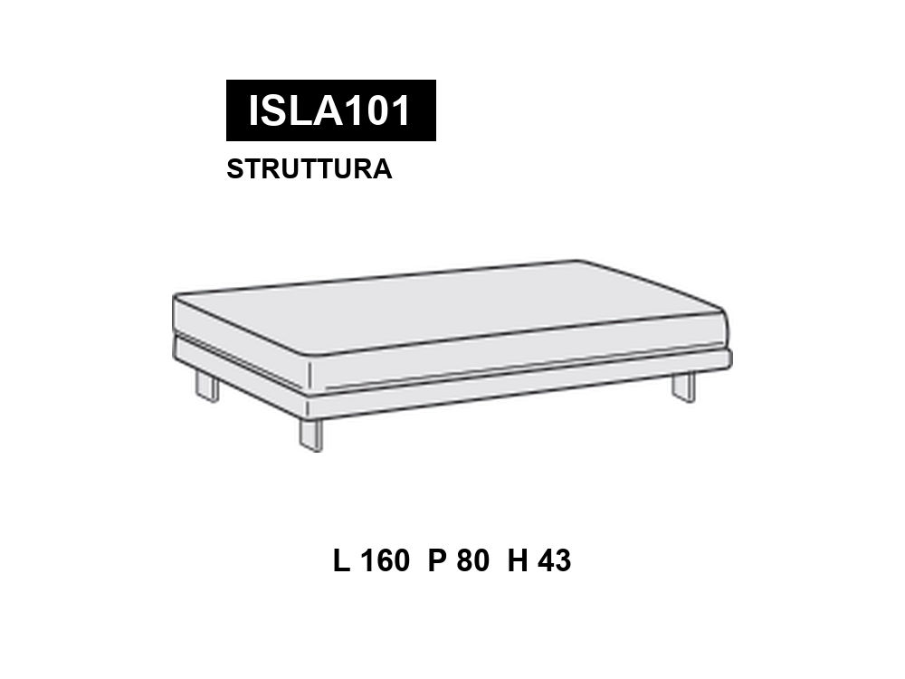 尺寸圖 ISLA101