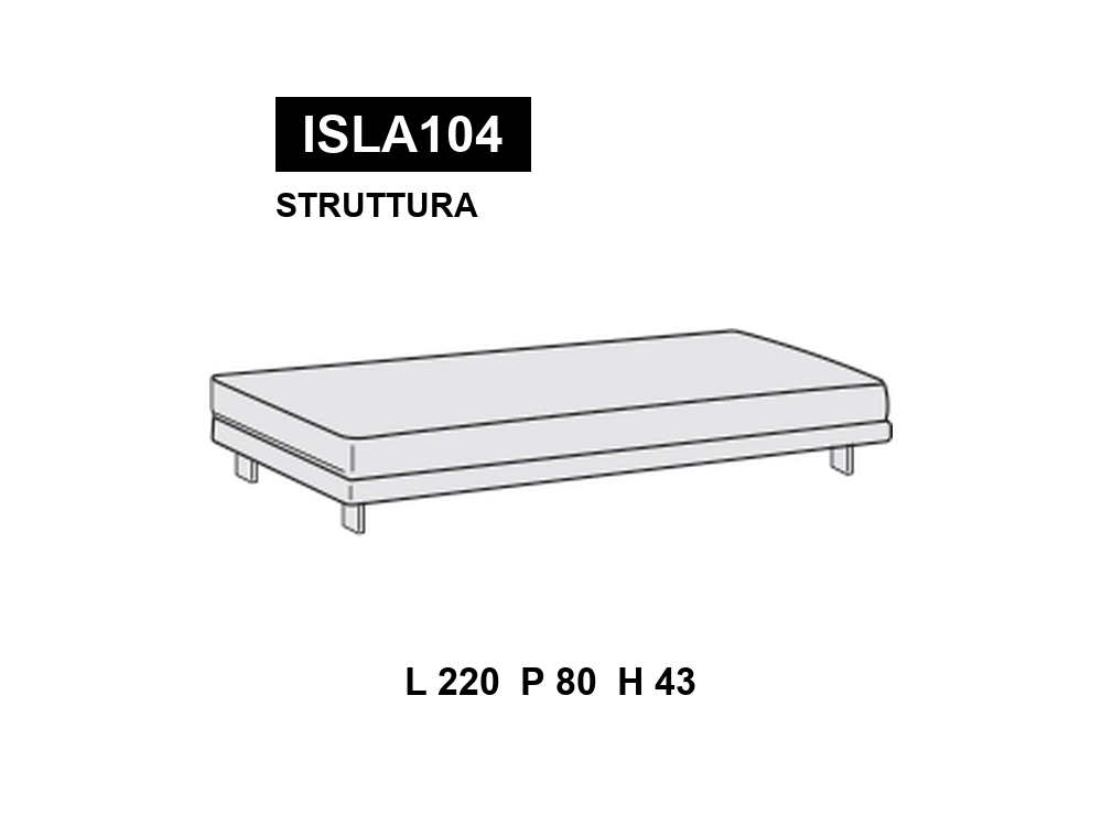 尺寸圖 ISLA104