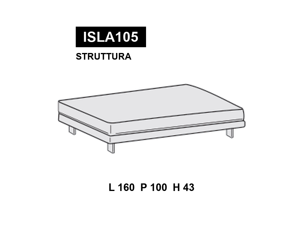 尺寸圖 ISLA105
