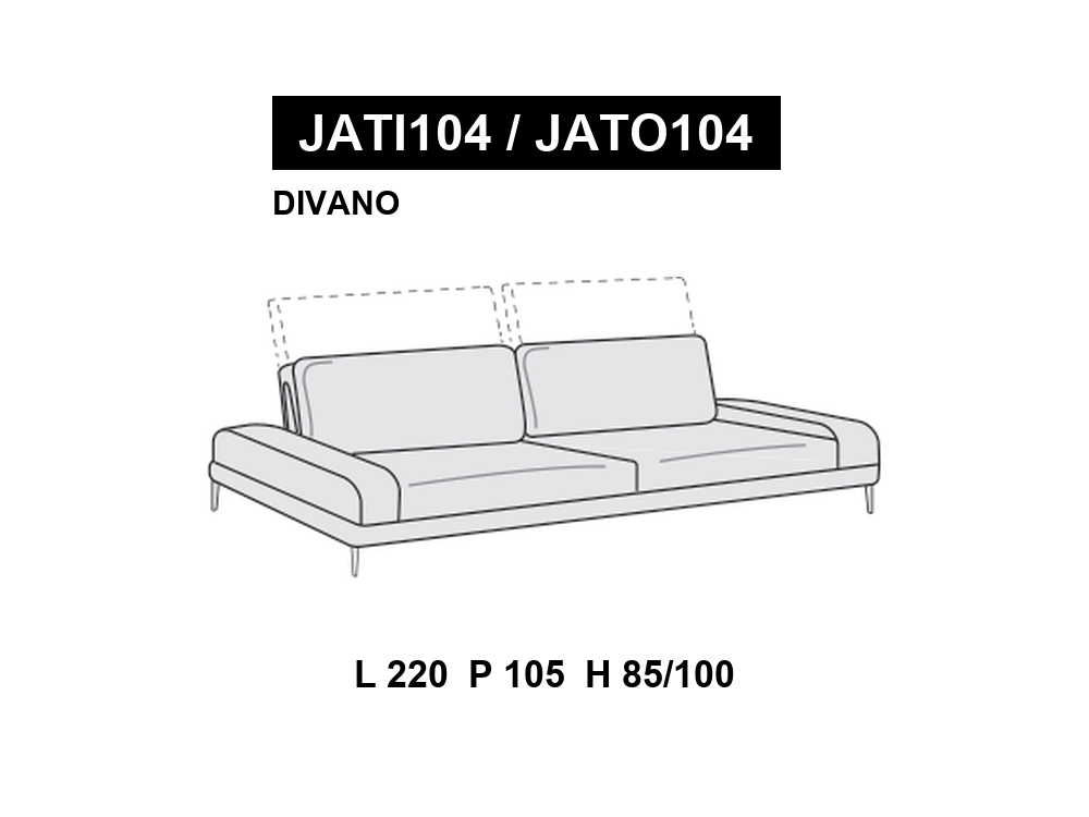 尺寸圖 JATI104 / JATO104