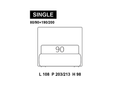 尺寸圖 Single