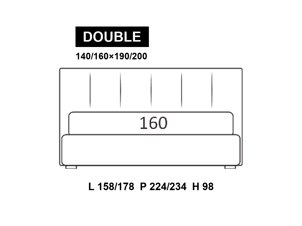 尺寸圖 Double