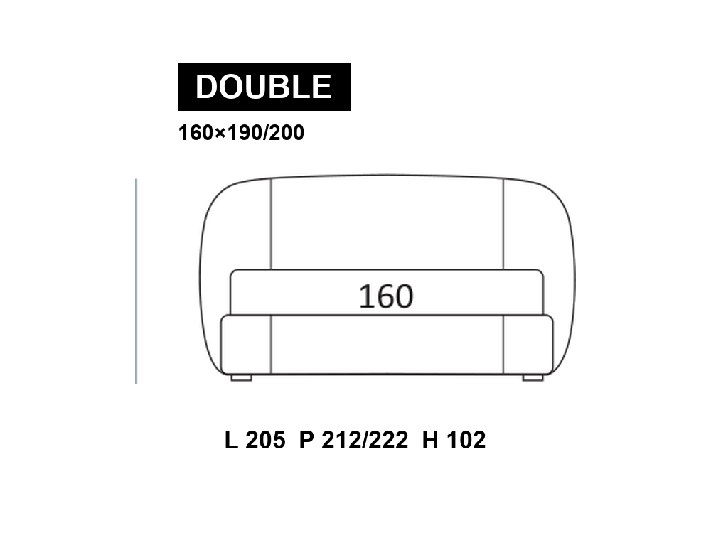 尺寸圖 Double